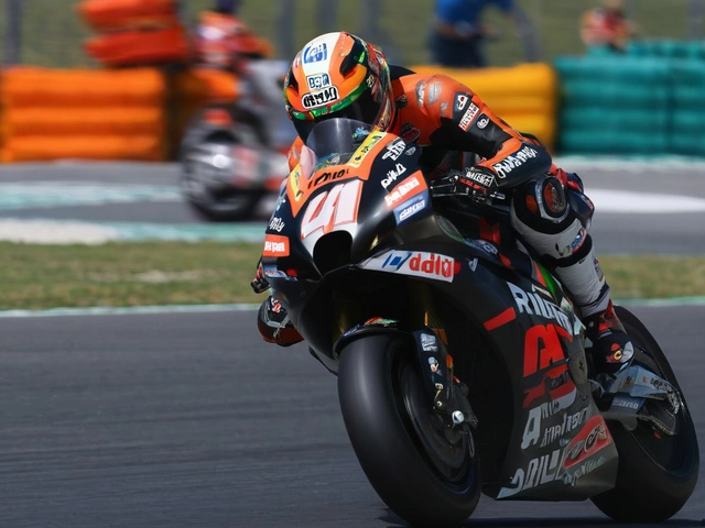 Aleix Espargaro Sets Record Lap Time to Claim MotoGP British Grand Prix Pole