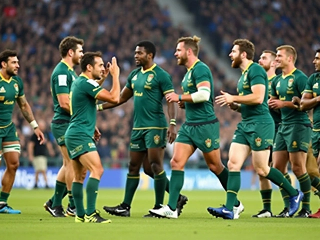 Australia vs South Africa: A Thrilling Showdown in Men's Rugby Union International