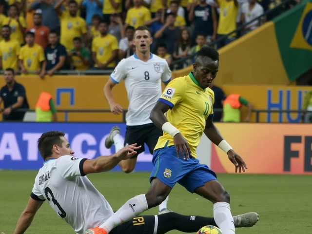 Brazil vs Uruguay: Thrilling World Cup Qualifier Ends in Dramatic 1-1 Draw